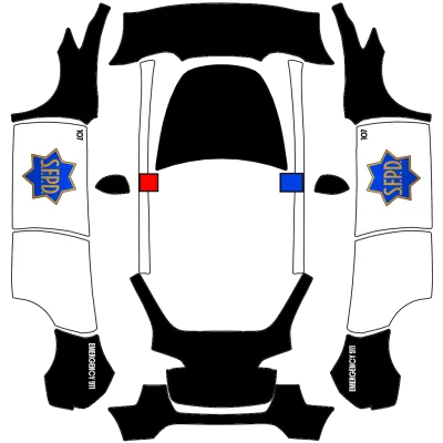 舊金山警局（SFPD） – 特斯拉 Model Y 塗裝