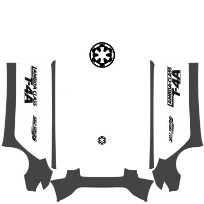 ImperialVaderCar – Tesla Model 3 wrap