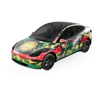 Softball 2 (Softball_2) – Tesla Model Y Wrap