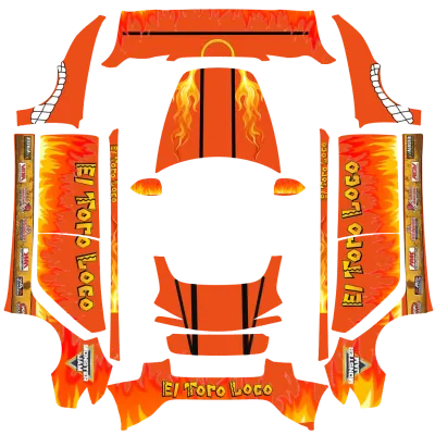 El Toro Loco – Tesla Model 3 wrap