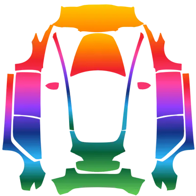 컬러 그라데이션 (Color Gradient) – 테슬라 Model 3 랩핑