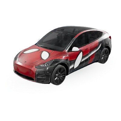 Deadpool – Tesla Model Y Wrap