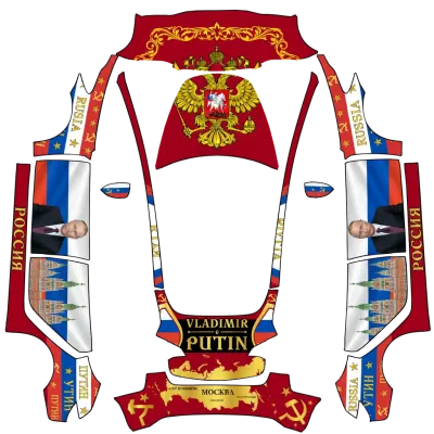 俄羅斯（Russia） – 特斯拉 Model 3 塗裝