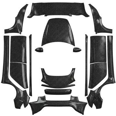 全碳纖維（FULL CARBON FIBRE） – 特斯拉 Model 3 塗裝