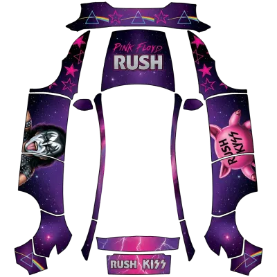 Kiss Rush (kiss. rush) – Tesla Model Y Wrap