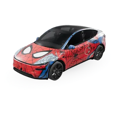 스파이더맨 만화 (SpiderMan - Comic) – 테슬라 Model Y 랩핑