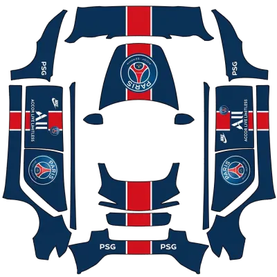 PSG (Psg) – Tesla Model 3 Wrap