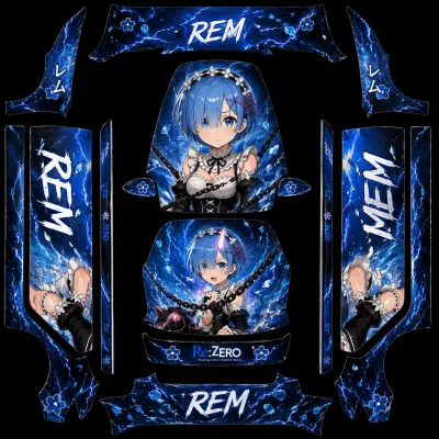 렘 블루 스톰 (rem blue storm) – 테슬라 Model 3 랩핑