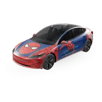 Spider-Man (스파이더맨) – covering Tesla Model 3