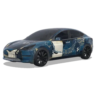 Eric Clapton (eric clapton) – Tesla Model 3 Wrap