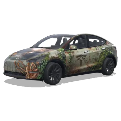 The Last of Us (The last of us) – Tesla Model Y Wrap