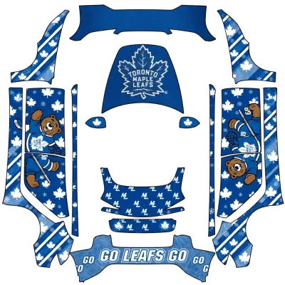 Maple Leafs (Maple leafs) – covering Tesla Model 3