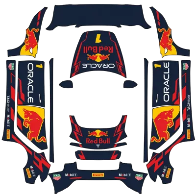 Redbull – Tesla Model 3 wrap