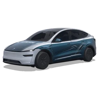 Rayures cyber turquoise (问界M9) – covering Tesla Model Y L