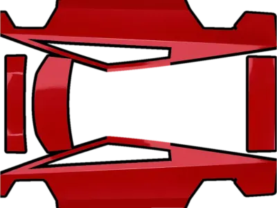 redcarminepillar – Tesla Cybertruck wrap