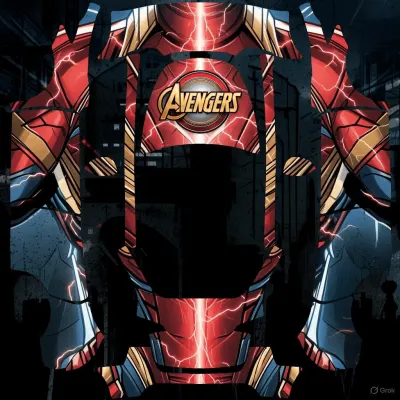 어벤져스 1 (Avengers 1) – 테슬라 Model Y 랩핑
