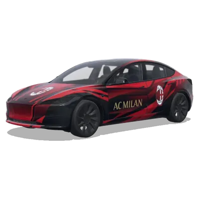 Rossoneri (Rossonera) – covering Tesla Model 3
