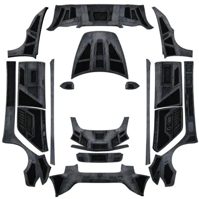 TIE战斗机（Tie Fighter） – 特斯拉 Model 3 涂装