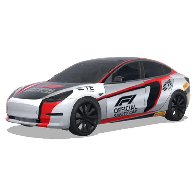 F1 Safety Car – Tesla Model 3 wrap