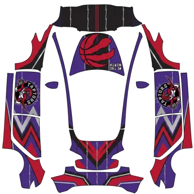 Toronto Raptors (Toronto raptors) – Tesla Model 3 Wrap