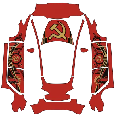 Marteau et faucille (Hammer and Sickle) – covering Tesla Model 3