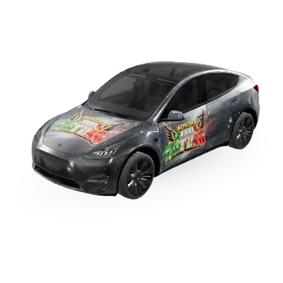 ソニド・バリオ・ラティーノ (SONIDO BARRIO LATINO) – テスラ Model Y ラッピング
