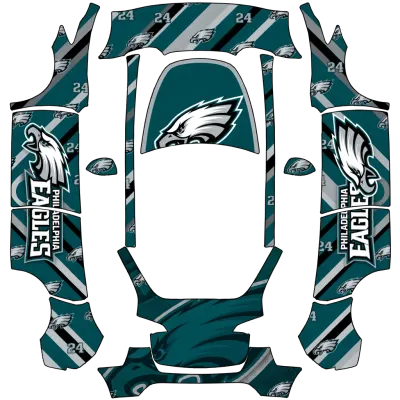 Aigles (Eagles) – covering Tesla Model Y