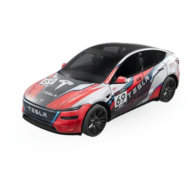 Tesla Racing 69 – Tesla Model Y Wrap
