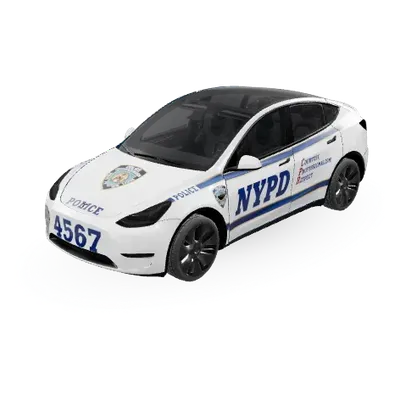 紐約警局（NYPD） – 特斯拉 Model Y 塗裝