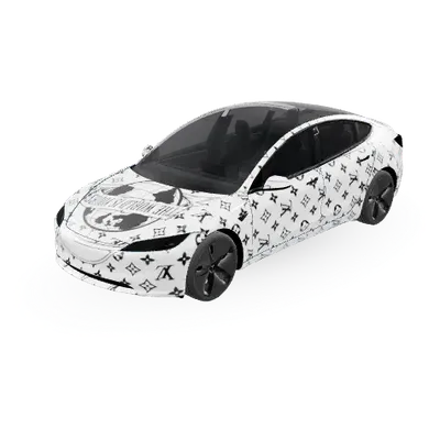 Scarface LV (lv scarface) – covering Tesla Model 3
