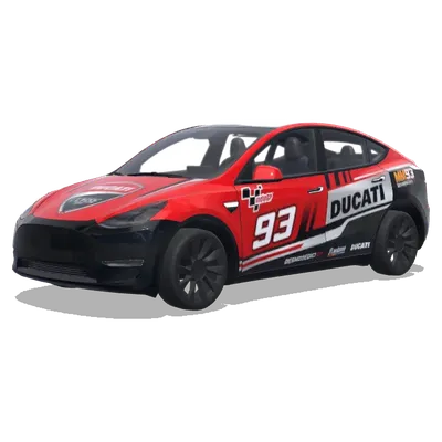 MotoGP Ducati MM93 (motogp&ducati&MM93) – Tesla Model Y Wrap