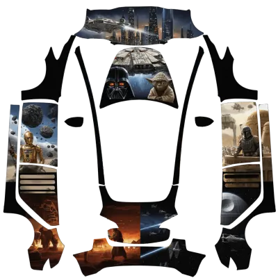 Star Wars – Tesla Model 3 Wrap