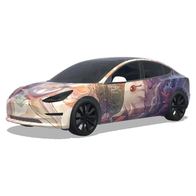Nanachi Made in Abyss (nanachi made in abyss) – Tesla Model 3 Wrap