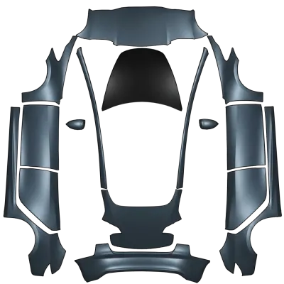 Satin Folie (Satin wrap) – Tesla Model 3 Wrap
