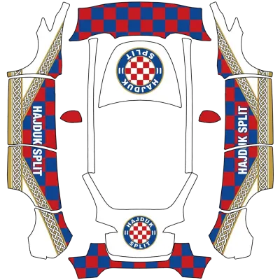 하이두크 스플리트 (Hajduk Split) – 테슬라 Model Y 랩핑