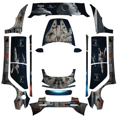 星球大戰（Star Wars） – 特斯拉 Model 3 塗裝