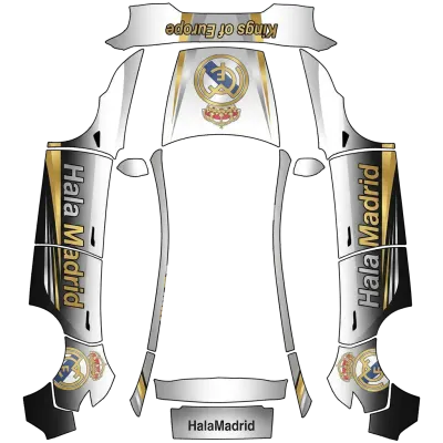 Real Madrid – Tesla Model Y Wrap
