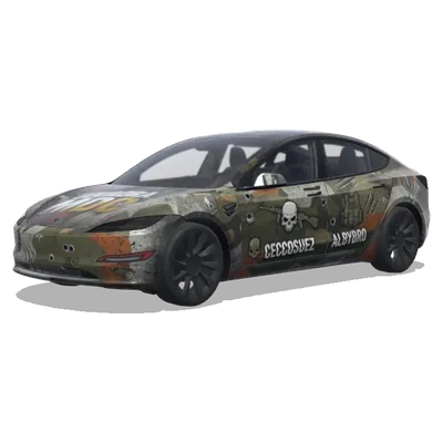 Verdansk MDC Squad – Tesla Model 3 Wrap