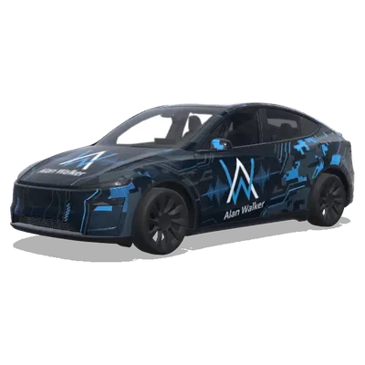 Алан Уокер (alan walker) – оклейка Tesla Model Y