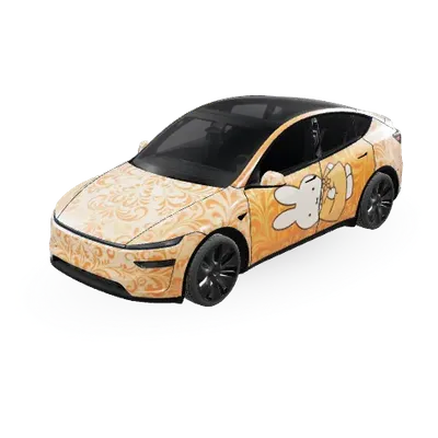 Miffy2 – Tesla Model Y Wrap