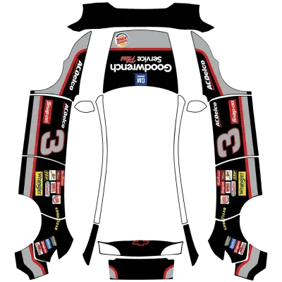 Dale Earnhardt Nascar – Tesla Model Y wrap