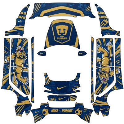 Pumas UNAM – covering Tesla Model 3