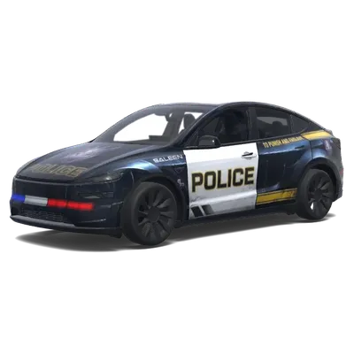 Saleen Police Pursuit – Tesla Model Y wrap