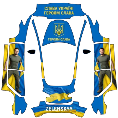 Zelensky (Zelenskiy) – covering Tesla Model 3