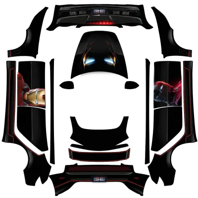 霹靂遊俠（new kitt） – 特斯拉 Model 3 塗裝