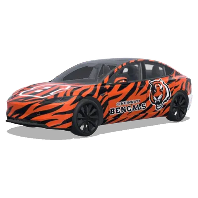 cincinnati bengals – Tesla Model 3 wrap