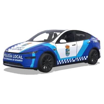 San Fernando Police – Tesla Model Y wrap