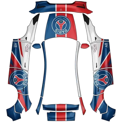 PSG – Tesla Model Y wrap