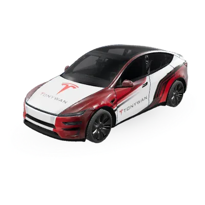 DJ TonyWan (Dj TonyWan) – Tesla Model Y Wrap