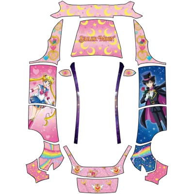 Sailor Moon (Sailormoon) – Tesla Model Y Wrap
